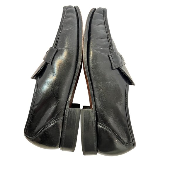 Florsheim Black Leather Penny Loafers Men Size 10 3E Slip-On Semi-Formal Preppy main image 7